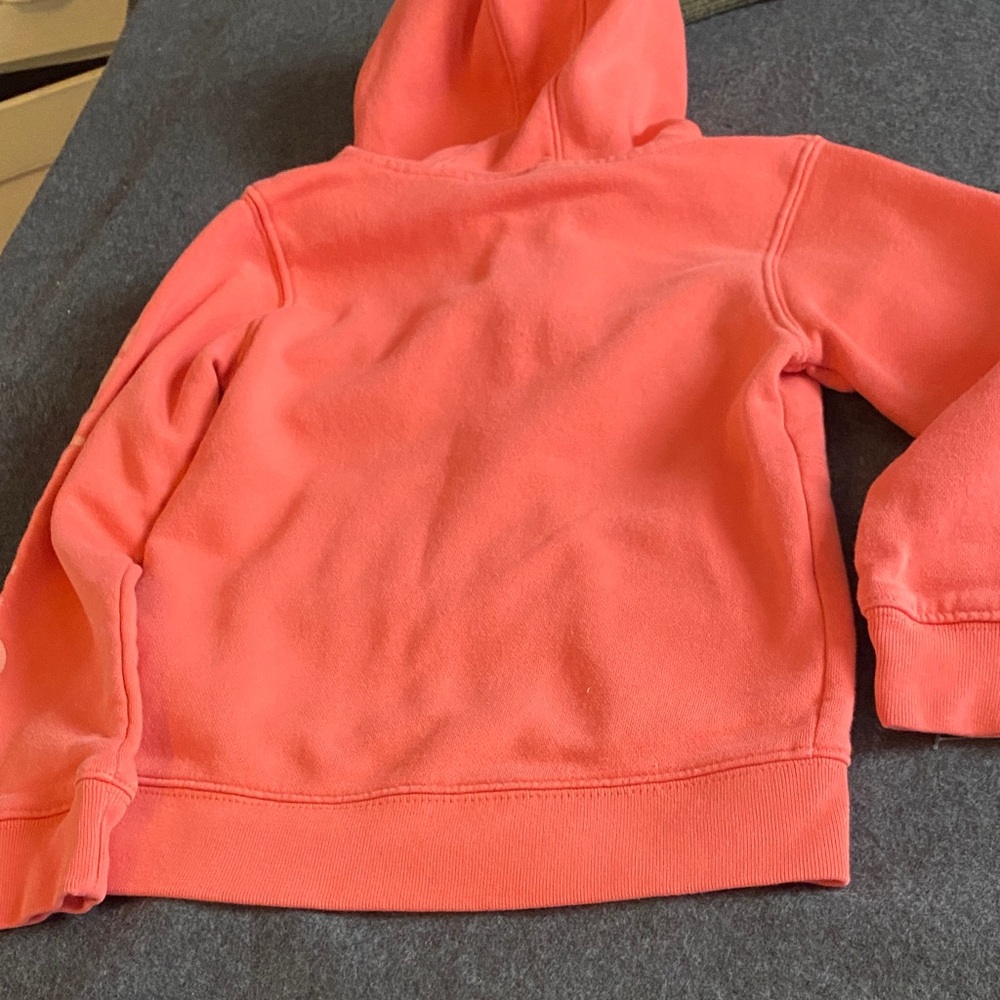 Carhartt Kids'  Orange Half-Zip Hoodie - Picture 5 of 7